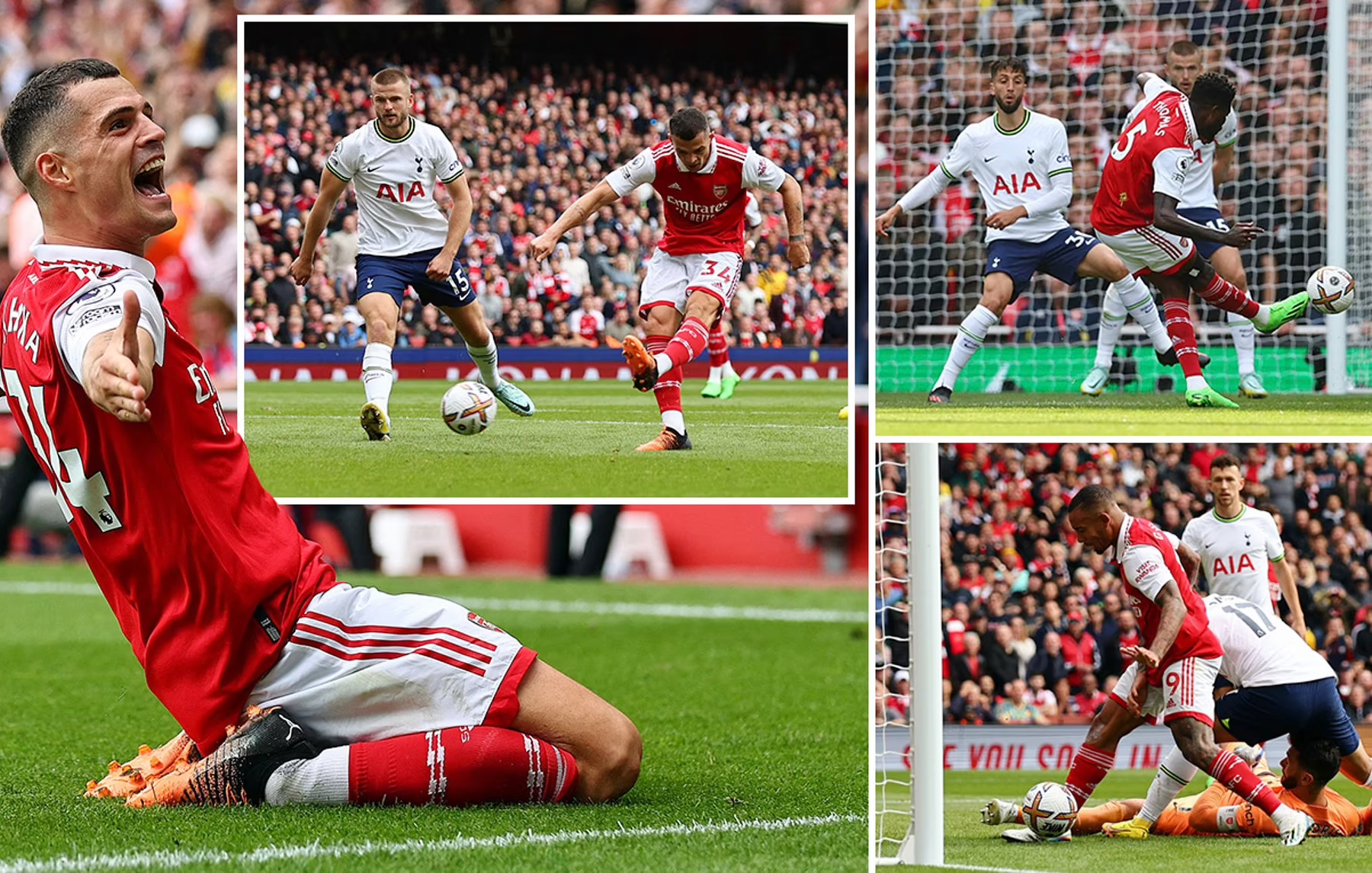 Arsenal thắng dễ Tottenham, xây chắc ngôi đầu Ngoại hạng Anh